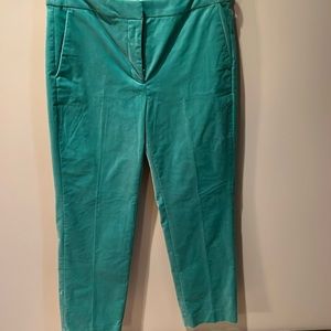 Full-length Kate straight-leg pant in stretch velvet